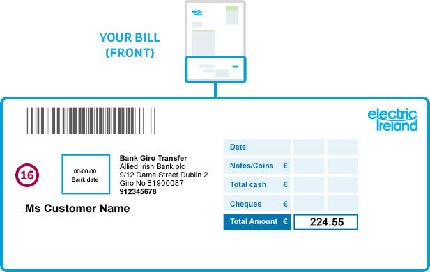 electricity bill explained payment slip for an post of bank paments