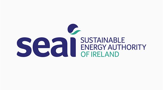 SEAI (Sustainable Energy Authority of Ireland) text logo